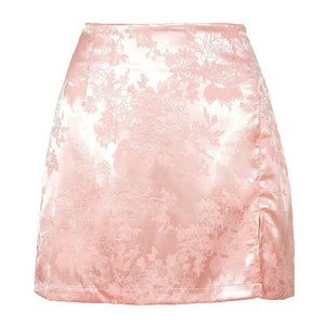VILZSTUDIOS Fashionable satin midi skirt for stylish outfits