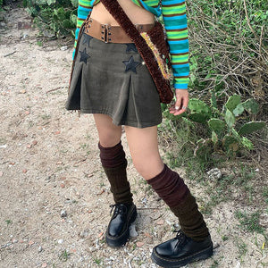 VILZSTUDIOS Stylish star mini skirt from VILZSTUDIOS
