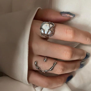VILZSTUDIOS Stylish ring set for modern fashion