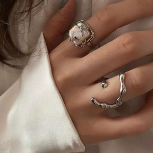 VILZSTUDIOS Stylish ring set for modern fashion