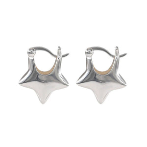 VILZSTUDIOS Stylish star earrings in sterling silver