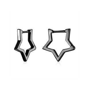VILZSTUDIOS Minimalist star earrings in sterling silver