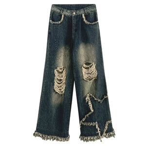VILZSTUDIOS Stylish ripped jeans for streetwear fashion