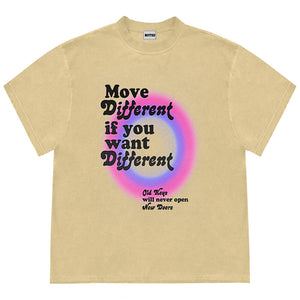 VILZSTUDIOS Bold graphic t-shirt with motivational text