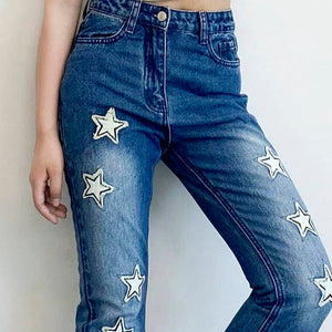 VILZSTUDIOS Stylish denim jeans for street fashion