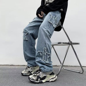 VILZSTUDIOS Denim jeans for streetwear fashion