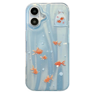 VILZSTUDIOS Stylish goldfish aesthetic phone case