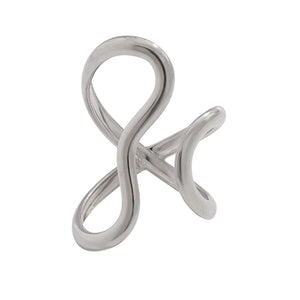 VILZSTUDIOS Adjustable twisted ring for modern fashion