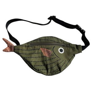 VILZSTUDIOS Fish-shaped waist bag with adjustable strap