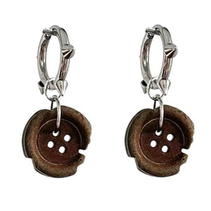 VILZSTUDIOS Stylish button earrings from VILZSTUDIOS