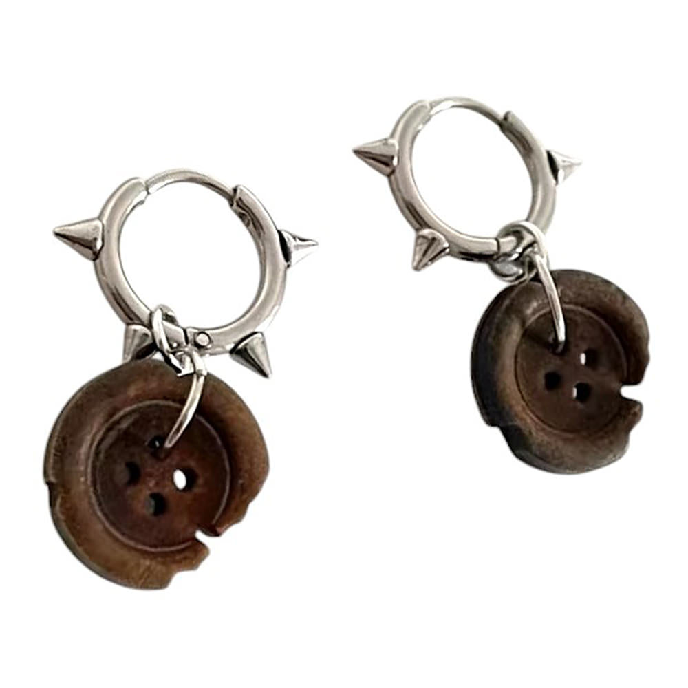 VILZSTUDIOS Stylish button earrings from VILZSTUDIOS