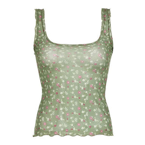 VILZSTUDIOS Stylish mesh tank top for streetwear fashion
