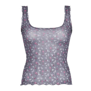 VILZSTUDIOS Stylish mesh tank top for streetwear fashion
