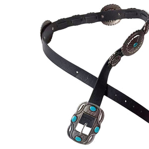 VILZSTUDIOS Stylish cowboy belt made of vegan leather