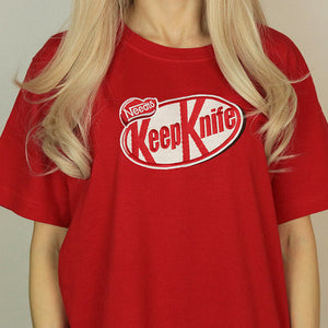 VILZSTUDIOS Urban knife graphic t-shirt from VILZSTUDIOS