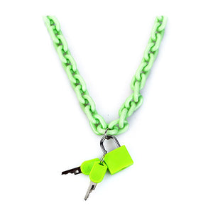 VILZSTUDIOS Vibrant chain accessory necklace from VILZSTUDIOS