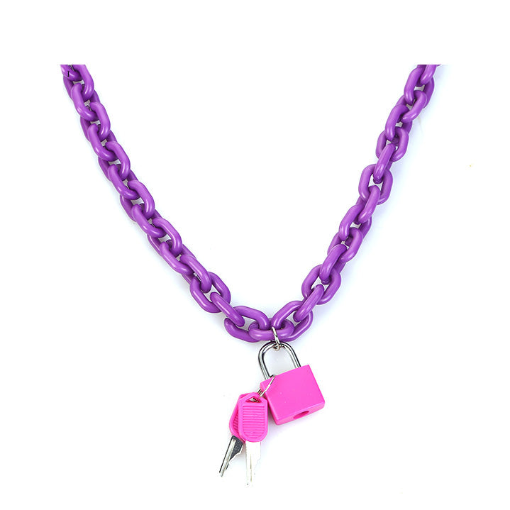 VILZSTUDIOS Vibrant chain accessory necklace from VILZSTUDIOS