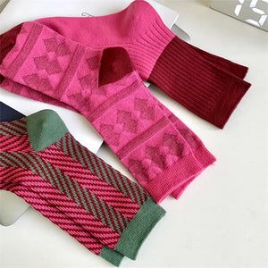 VILZSTUDIOS Colorful patterned socks for casual wear
