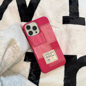 VILZSTUDIOS Vibrant patchwork iPhone case