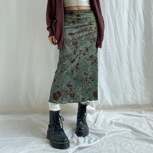 VILZSTUDIOS Whimsical aesthetic midi skirt from VILZSTUDIOS