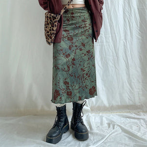 VILZSTUDIOS Whimsical aesthetic midi skirt from VILZSTUDIOS