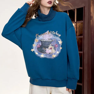 VILZSTUDIOS Printed sweatshirt with whimsical design and comfortable fit