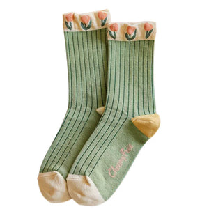 VILZSTUDIOS Generic floral socks