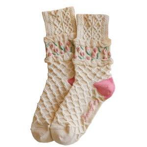 VILZSTUDIOS Generic floral socks
