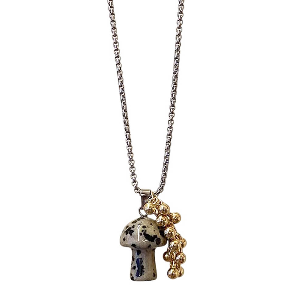 VILZSTUDIOS Whimsical Mushroom Charm Pendant Necklace product image