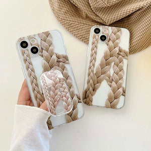 VILZSTUDIOS Stylish iPhone case with woven design