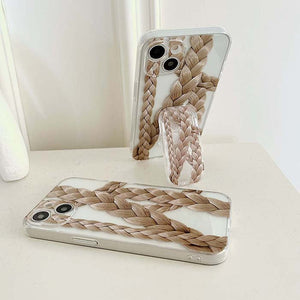 VILZSTUDIOS Stylish iPhone case with woven design