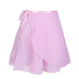 VILZSTUDIOS Balletcore style wrap skirt for modern fashion