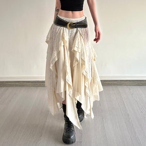 VILZSTUDIOS Asymmetrical maxi skirt from VILZSTUDIOS