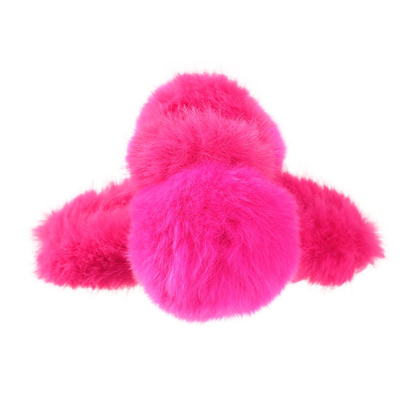 VILZSTUDIOS Stylish Y2K pink plush hair claw accessory