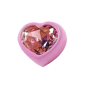 VILZSTUDIOS Adjustable heart ring in a bold Y2K style