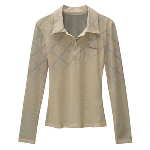 VILZSTUDIOS Y2K checkered tailored shirt from VILZSTUDIOS