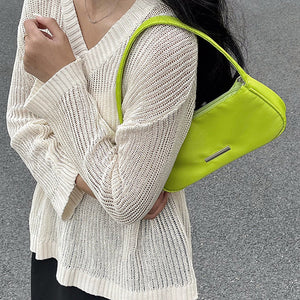 VILZSTUDIOS Y2K compact baguette handbag