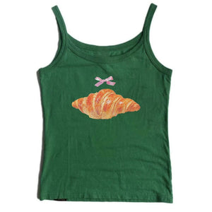 VILZSTUDIOS Y2K Croissant Graphic Tank Top product image