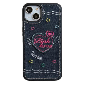 VILZSTUDIOS Trendy denim phone case for stylish protection