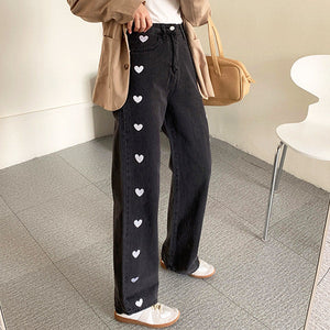 VILZSTUDIOS Distressed black jeans for streetwear fashion