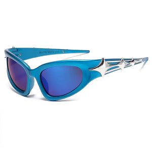 VILZSTUDIOS Stylish sunglasses with star details and angular frame