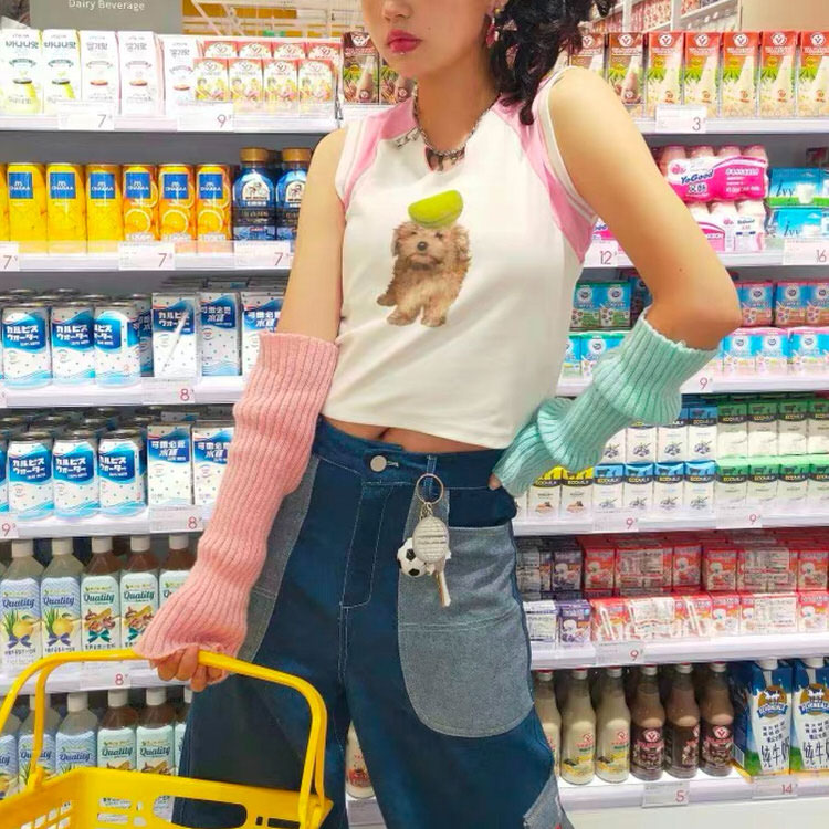 VILZSTUDIOS Stylish tank top with graphic design
