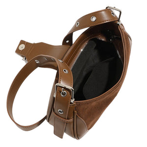 VILZSTUDIOS Stylish mini handbag with grunge details