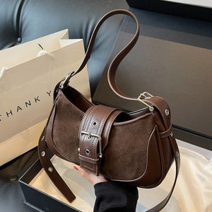 VILZSTUDIOS Stylish mini handbag with grunge details