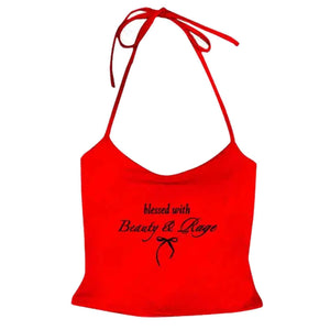 VILZSTUDIOS Trendy halter top for streetwear fashion