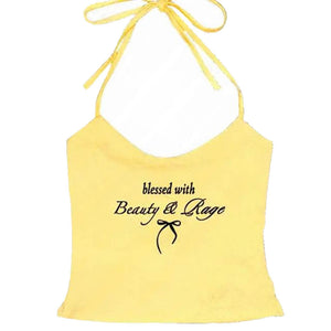 VILZSTUDIOS Trendy halter top for streetwear fashion