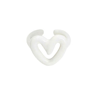VILZSTUDIOS Adjustable heart ring for trendy fashion