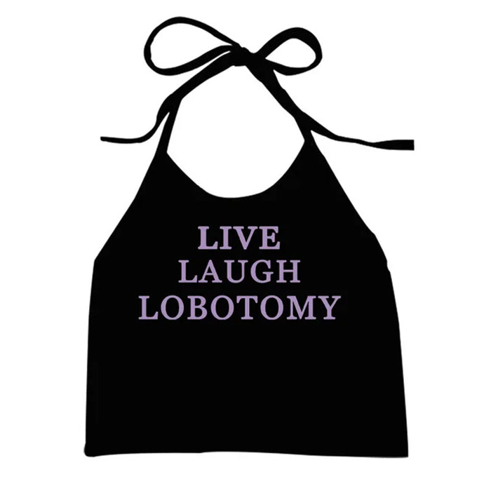 VILZSTUDIOS Trendy Y2K inspired halter top for fashion enthusiasts