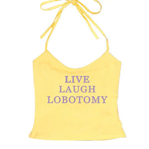 VILZSTUDIOS Trendy Y2K inspired halter top for fashion enthusiasts