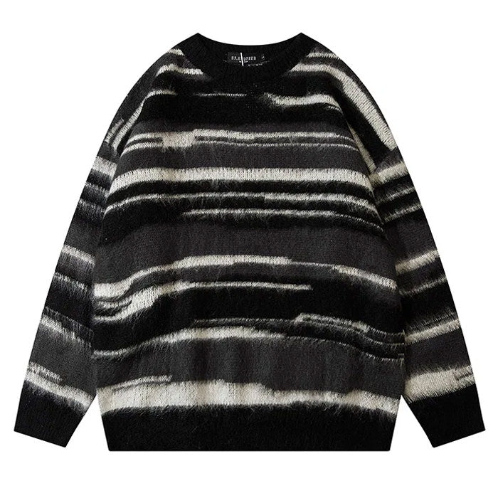 VILZSTUDIOS Striped knit sweater from VILZSTUDIOS